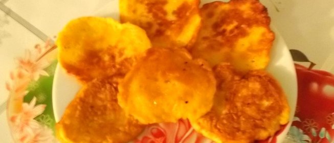 Морковные оладьи