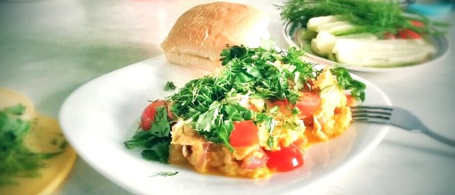 Болгарский омлет миш-маш (Mish-mash)