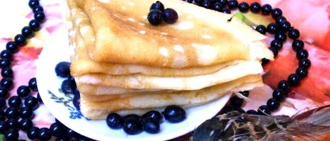 Апельсиновые блинчики