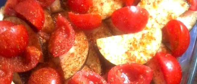 Запеканка с баклажанами и говядиной