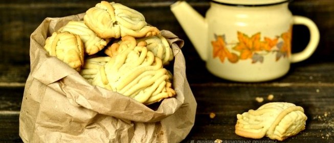 Печенье через мясорубку