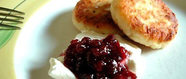 Сырники с изюмом