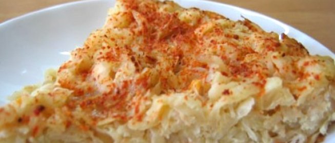 Постная запеканка из капусты