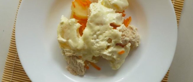 Морковно-картофельная запеканка для детей