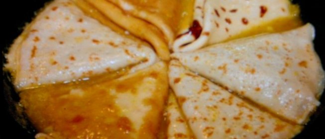 Апельсиновые блины (Креп сюзет)