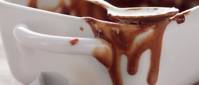 Крем-брюле с какао и анисовой карамелью