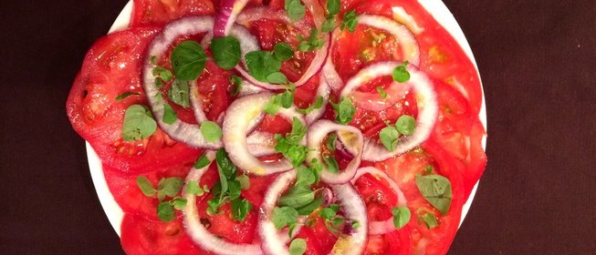 Карпаччо из помидоров