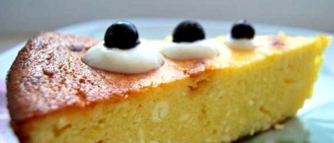 Творожная запеканка на скорую руку