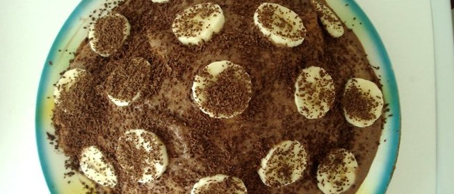 Блинный торт с фруктами