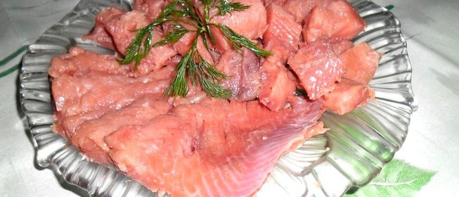 Засолка горбуши