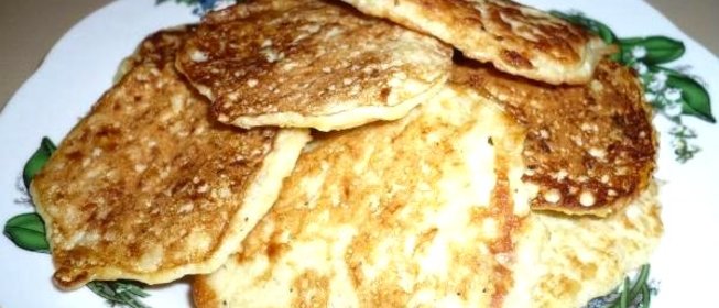 Луковые оладьи