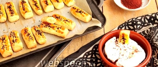 Домашнее солёное печенье