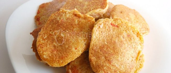 Драники с овощами