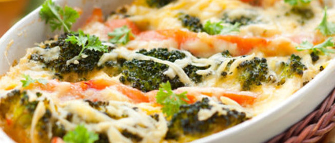 Запеканка из брокколи