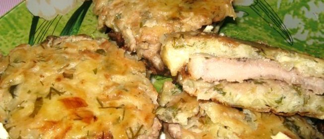 Свинина в картофельной шубе