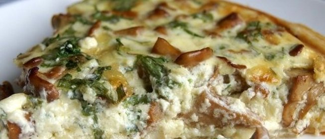 Запеканка с лисичками