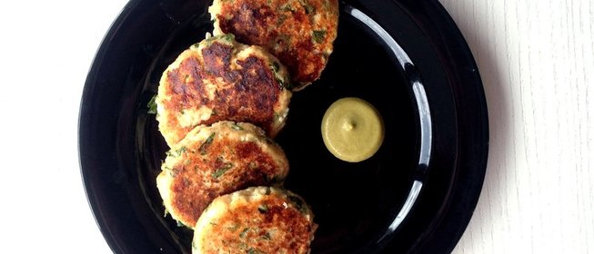 Здоровые сырники с зеленью