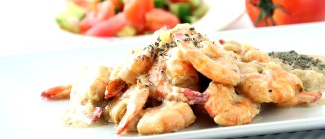 Закуска из ароматных креветок с японским майонезом